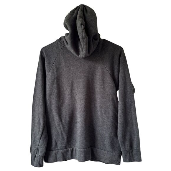 Women's Medium San Diego Print Full Zipper Hoodie Sweater Gray Front Pockets - Picture 2 of 6